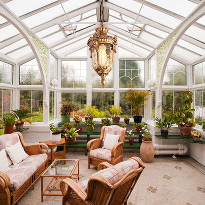 Traditional Glass Dome Pendant Light