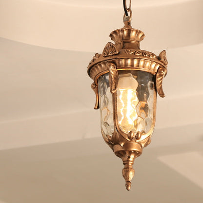 Traditional Glass Dome Pendant Light