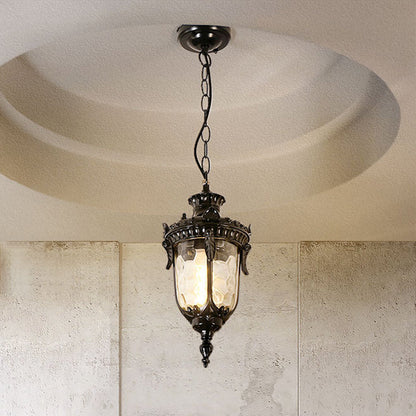 Traditional Glass Dome Pendant Light
