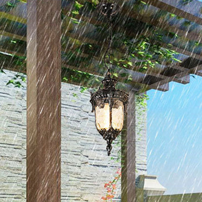 Traditional Glass Dome Pendant Light