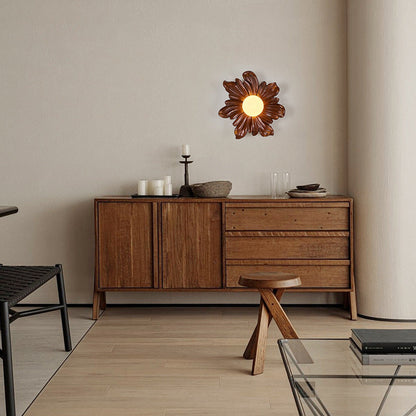 Japanese Orb Resin Roto-molding 1 - Light Wall Sconce Lamp
