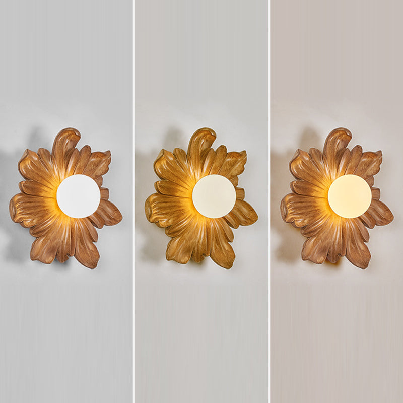 Japanese Orb Resin Roto-molding 1 - Light Wall Sconce Lamp