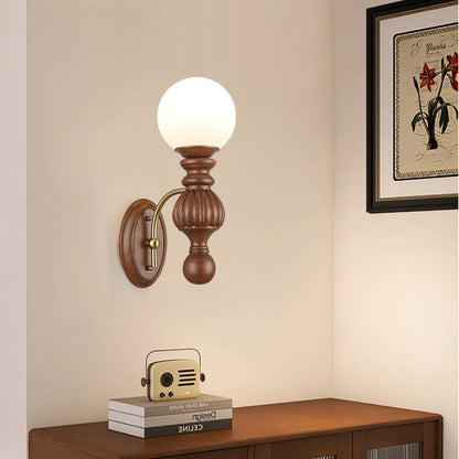 French Fabric Hardware 1 - Light Wall Sconce Lamp