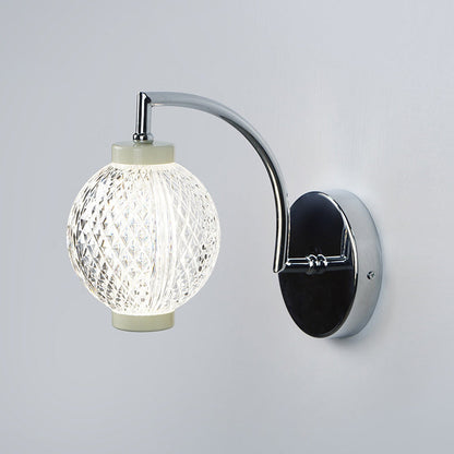 Nordic Round Orbs Acrylic Iron 1/2 - Light Wall Sconce Lamp