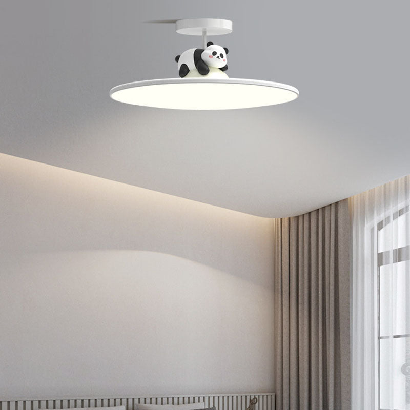 Animal LED Semi-Flush Mount Ceiling Light