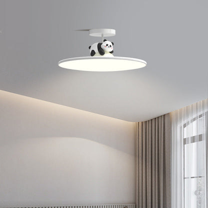 Animal LED Semi-Flush Mount Ceiling Light