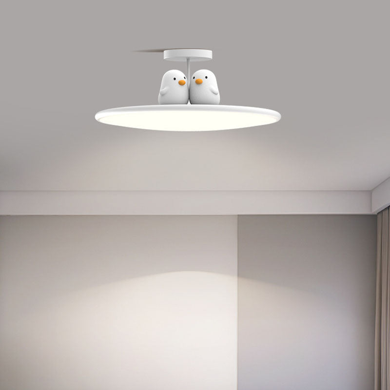 Animal LED Semi-Flush Mount Ceiling Light