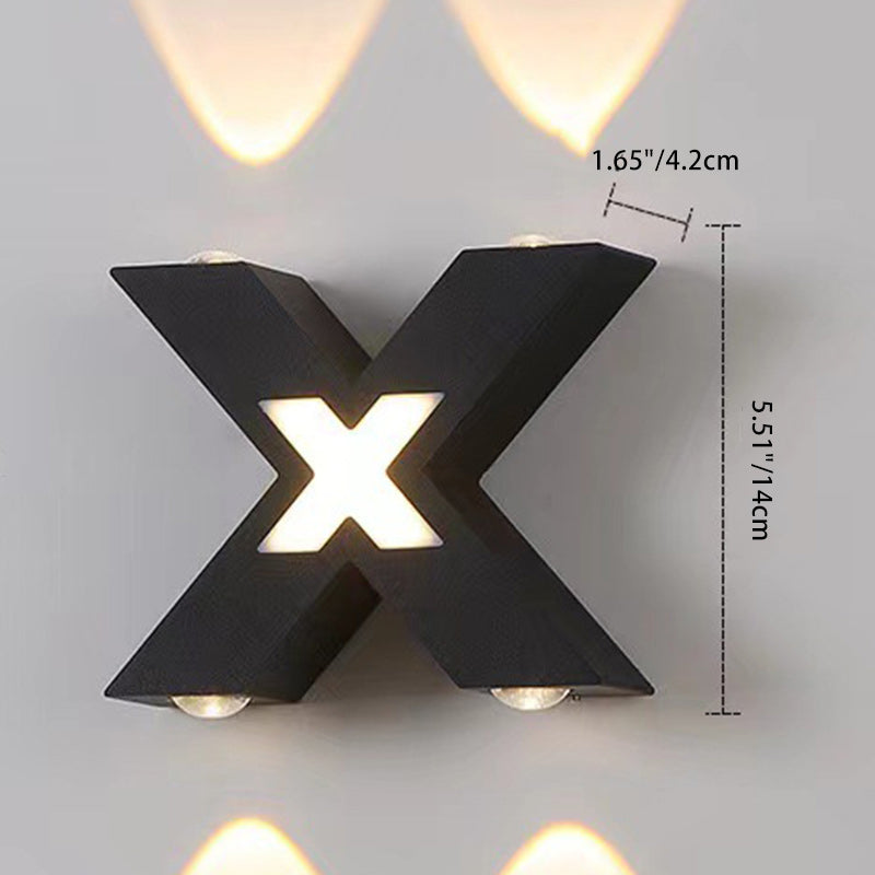 Simplicity Waterproof Aluminum LED Wall Sconce Lamp