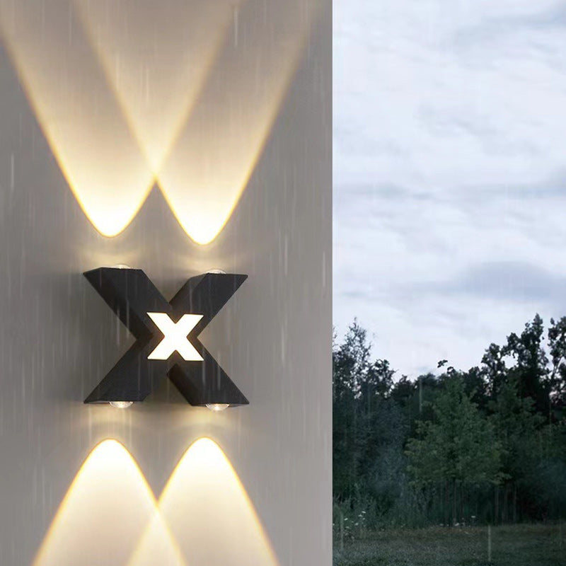 Simplicity Waterproof Aluminum LED Wall Sconce Lamp