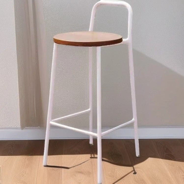 Contemporary Solid Wood Bar Stool