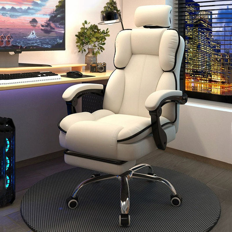 Contemporary Leather Gaming Chair