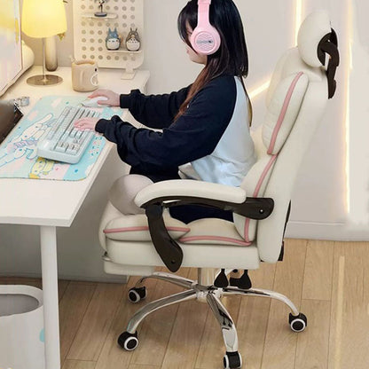 Contemporary Leather Gaming Chair