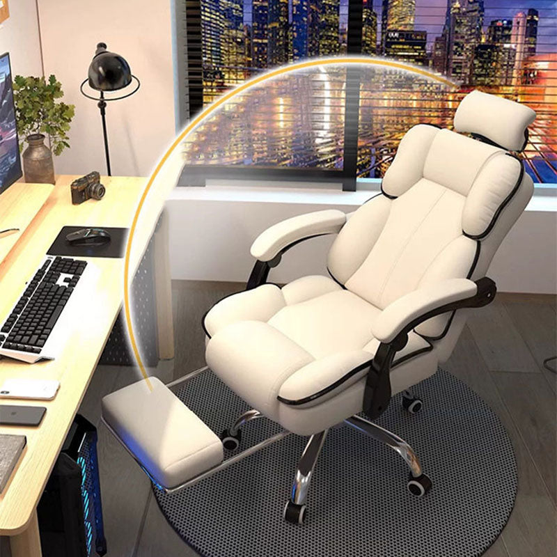 Contemporary Leather Gaming Chair