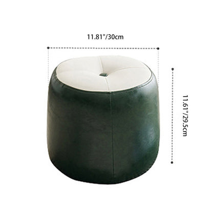 Contemporary Wood Footstool