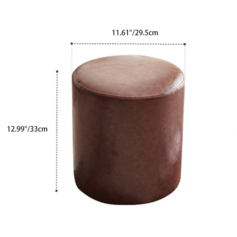 Contemporary Wood Footstool