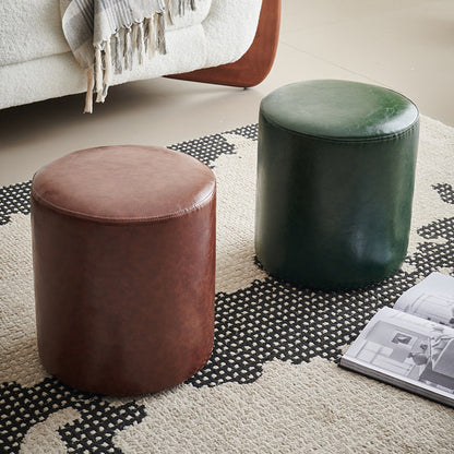 Contemporary Wood Footstool