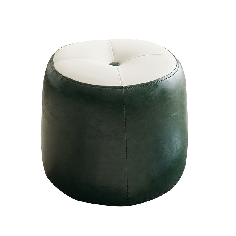 Contemporary Wood Footstool