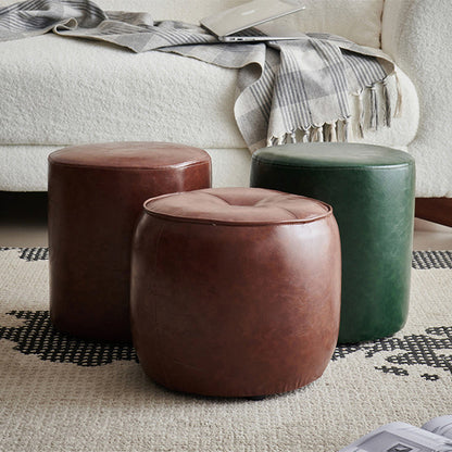 Contemporary Wood Footstool