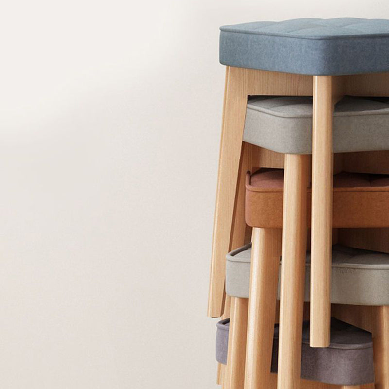 Modern Solid Wood Stool