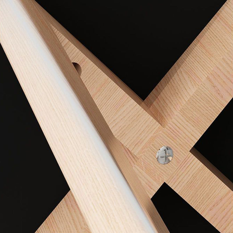 Modern Solid Wood Stool