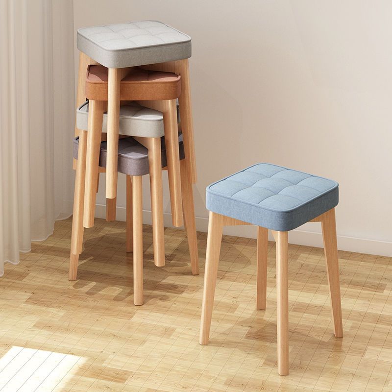 Modern Solid Wood Stool