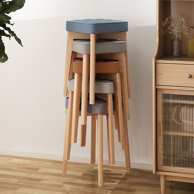 Modern Solid Wood Stool