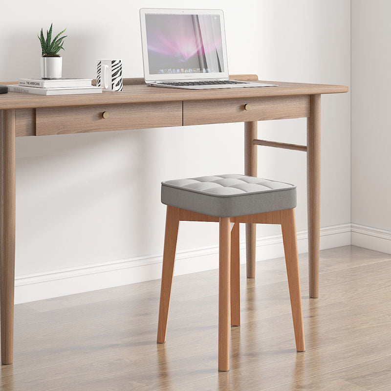 Modern Solid Wood Stool