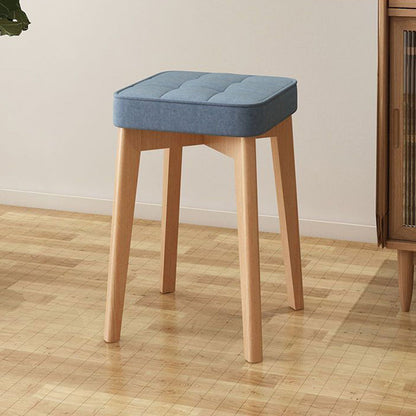 Modern Solid Wood Stool