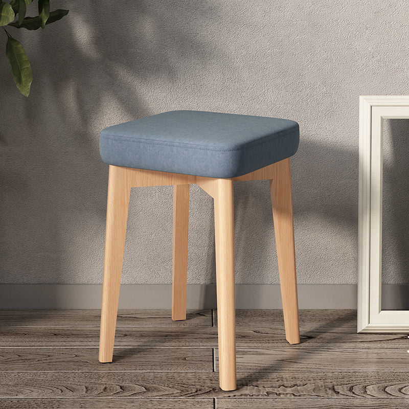Modern Solid Wood Stool