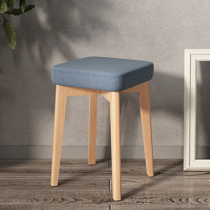 Modern Solid Wood Stool