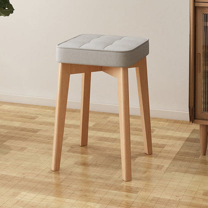 Modern Solid Wood Stool