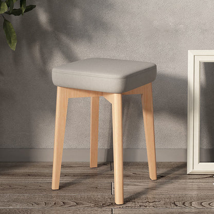 Modern Solid Wood Stool