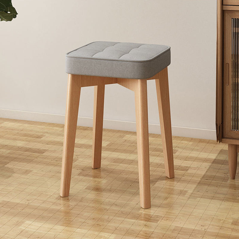 Modern Solid Wood Stool