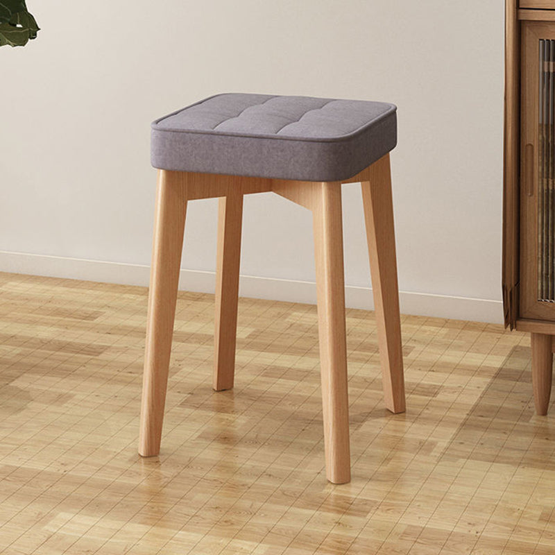 Modern Solid Wood Stool