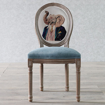 Traditional Fabric Dining Chair