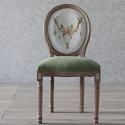 Traditional Fabric Dining Chair