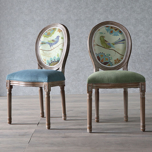 Traditional Fabric Dining Chair