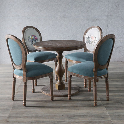 Traditional Fabric Dining Chair