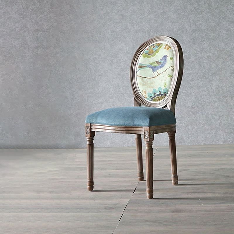 Traditional Fabric Dining Chair