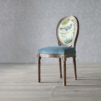 Traditional Fabric Dining Chair