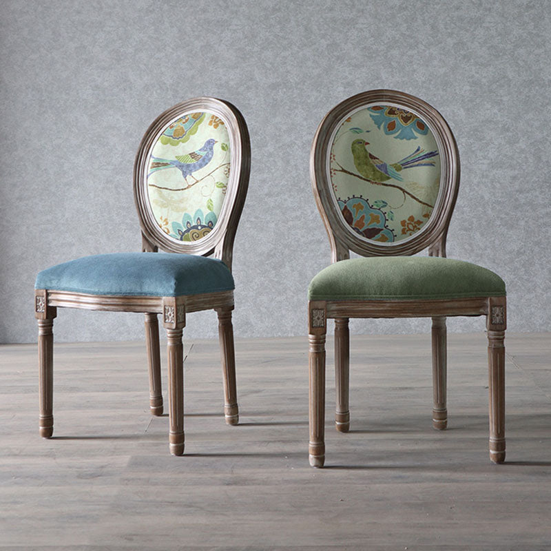 Traditional Fabric Dining Chair