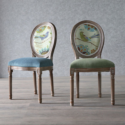 Traditional Fabric Dining Chair