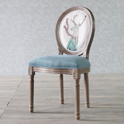 Traditional Fabric Dining Chair