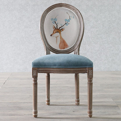 Traditional Fabric Dining Chair
