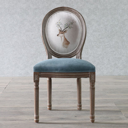 Traditional Fabric Dining Chair