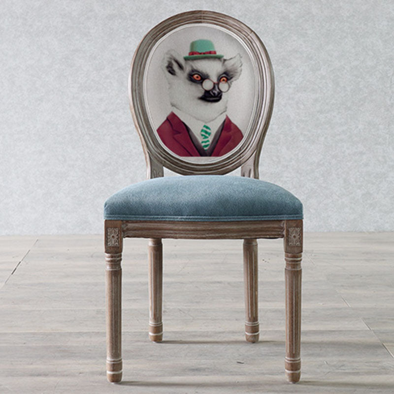 Traditional Fabric Dining Chair