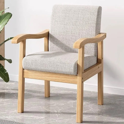 Modern Linen Desk Chair
