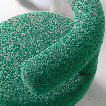 Contemporary Fabric Wood Chair