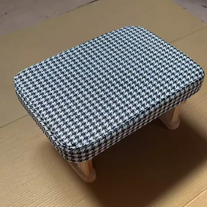 Contemporary Linen Stool