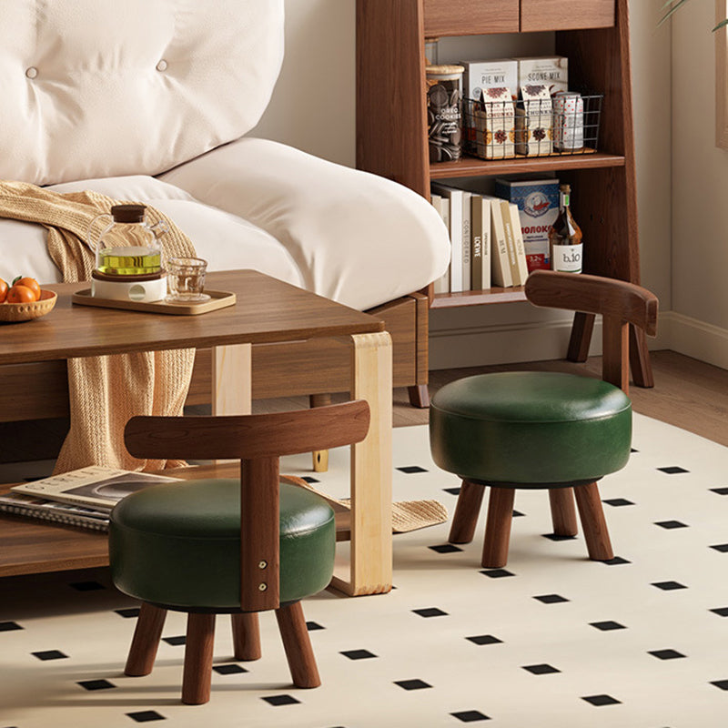 Contemporary Wood Stool